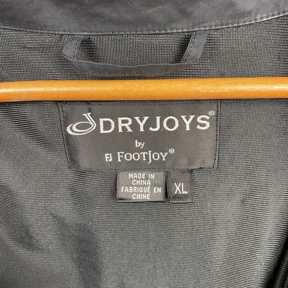 FootJoy Jacket Mens Size XL Blue Logo Golf‎ Outdoors Zip Off Sleeve Dryjoy READ - Picture 11 of 12